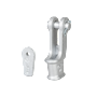 G-6413 Green Pin Open Wedge Socket Product Render 2